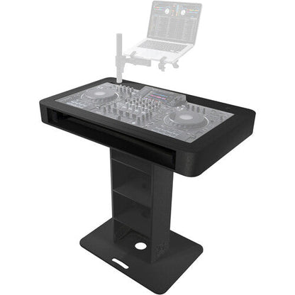 ProX XZF-DJCT BL DJ Control Tower for DJ Controllers with Hard Case (Black)