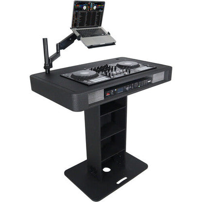 ProX XZF-DJCT BL DJ Control Tower for DJ Controllers with Hard Case (Black)