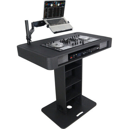 ProX XZF-DJCT BL DJ Control Tower for DJ Controllers with Hard Case (Black)