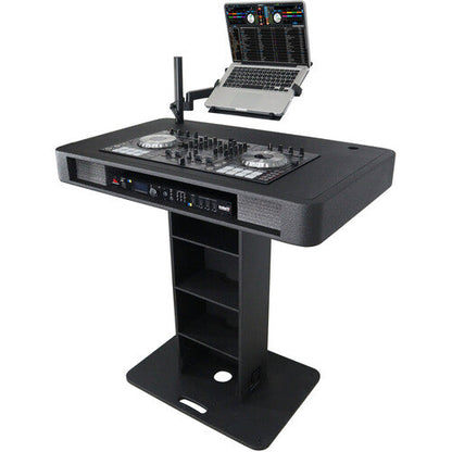 ProX XZF-DJCT BL DJ Control Tower for DJ Controllers with Hard Case (Black)