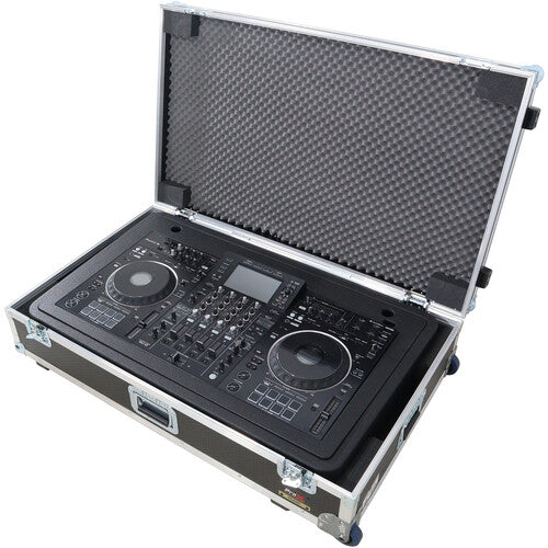 ProX XZF-DJCT BL DJ Control Tower for DJ Controllers with Hard Case (Black)