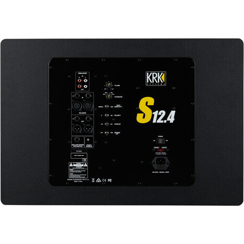 KRK S12.4 Powered Studio Subwoofer (12")