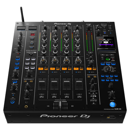 Pioneer DJ DJM-A9 4-Channel Digital Pro-DJ Mixer + Headliner Los Angeles Headliner Flight Case