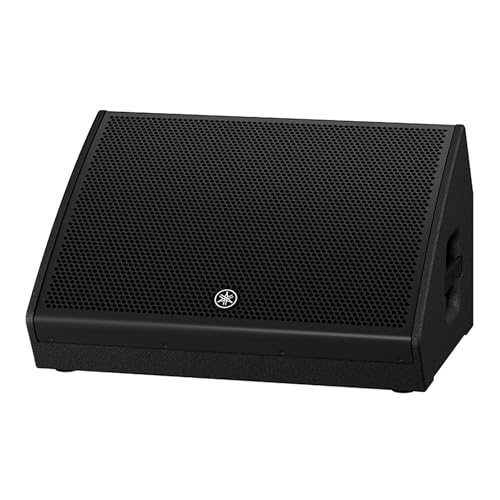 Yamaha DHR Series Powered Speaker, 1000W, 15" LF 1.5" HF Coaxial Design, Plywood Enclosure