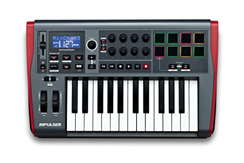 Novation Impulse 25 USB MIDI Keyboard Controller