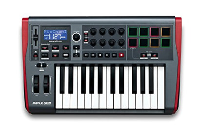 Novation Impulse 25 USB MIDI Keyboard Controller