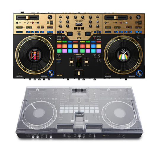 Pioneer DJ DDJ-REV7-N + Decksaver Dust Cover