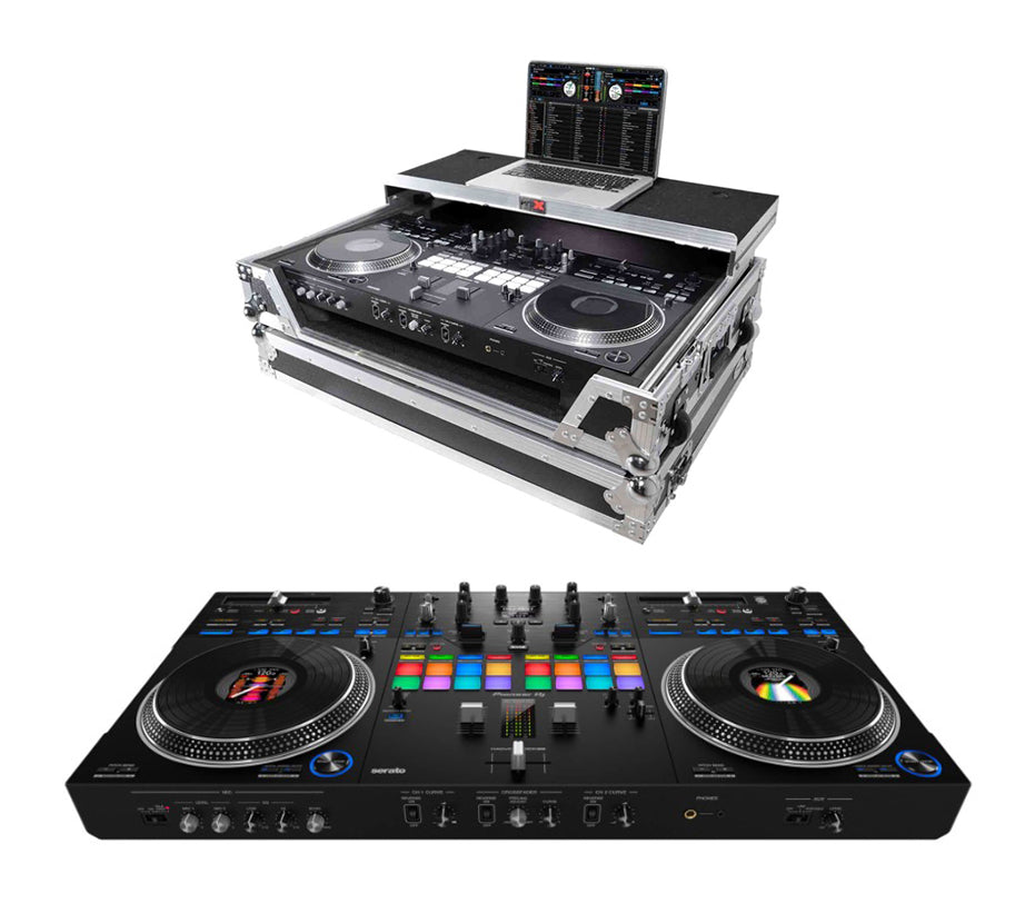 Pioneer DJ DDJ-REV7 + ProX XS-DDJ-REV7 WLT, DJ Flight Case