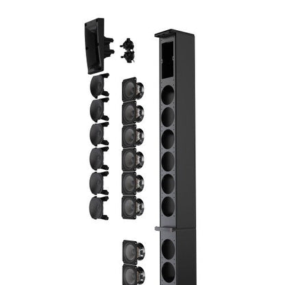 LD Systems MAUI 28 G3 MIX Compact 2060W Powered Column PA System with Digital Mixer (Black)