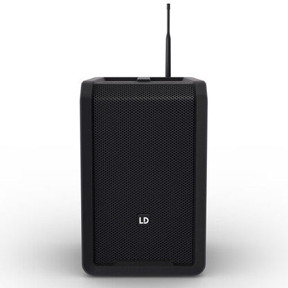 LD Systems ANNY 8 Portable Battery-Powered 8" Bluetooth PA Speaker with Mixer and Bodypack/Headset Mic (Black)