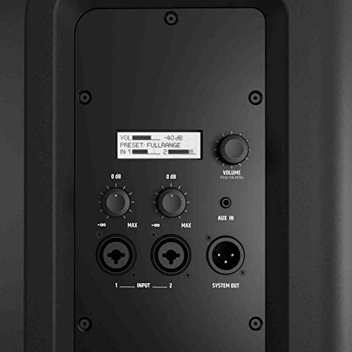 LD Systems ICOA 15 A BT Two-Way 15" Coaxial 1200W Powered Portable PA Speaker with Bluetooth