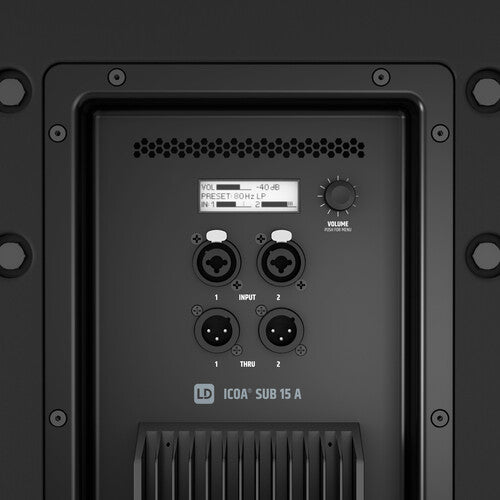 LD Systems ICOA SUB 15 A Powered 15" Bass-Reflex Subwoofer