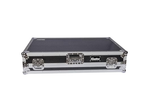 Headliner Low-Profile Flight Case with Wheels for AlphaTheta XDJ-AZ (Silver/Black)