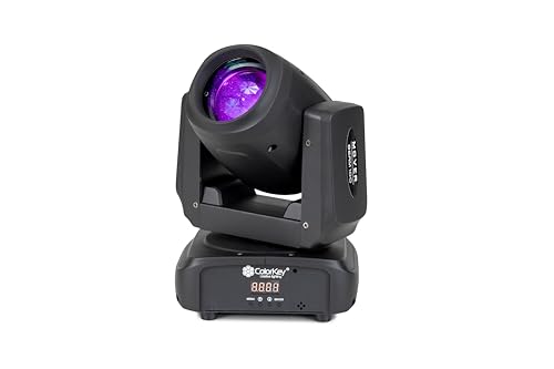 ColorKey Mover Beam 100 Compact 100W LED Moving Head with Rainbow Prism (Open Box)
