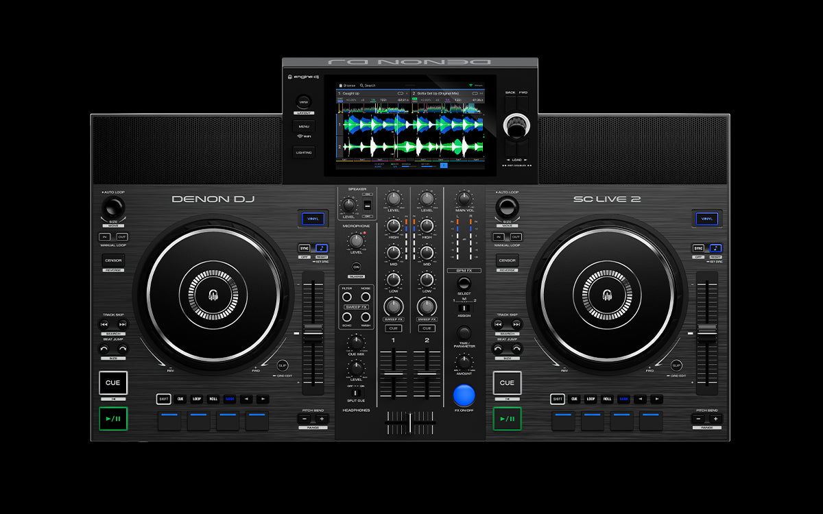 Denon DJ SC LIVE 2 - Standalone DJ Controller, 2-Channel Mixer (No Box)