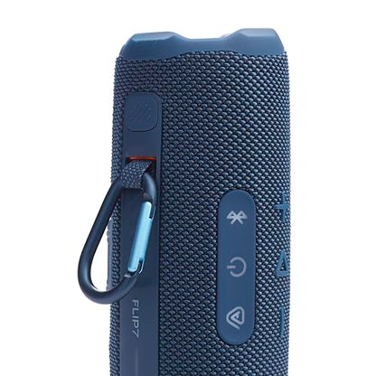 JBL Flip 7 Portable Waterproof Bluetooth Speaker (Blue)