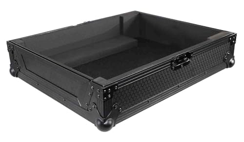 ProX ATA Style Flight Road Case for Pioneer DJM-A9 & DJM V10 DJ Mixer (All Black)