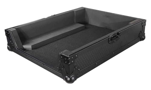 ProX ATA Style Flight Road Case for Pioneer DJM-A9 & DJM V10 DJ Mixer (All Black)