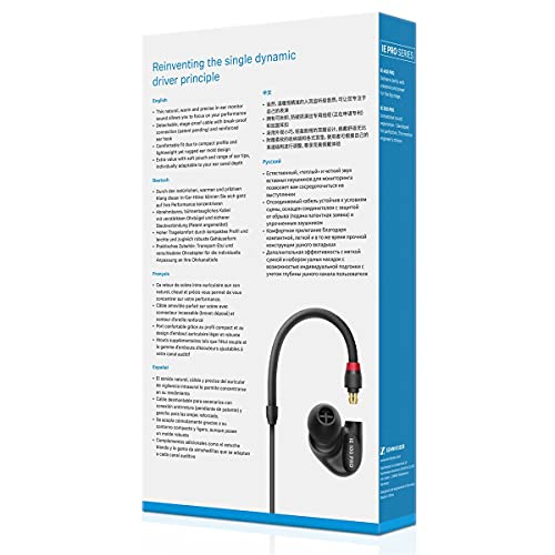 Sennheiser IE 100 PRO In-Ear Monitoring Headphones (Black)
