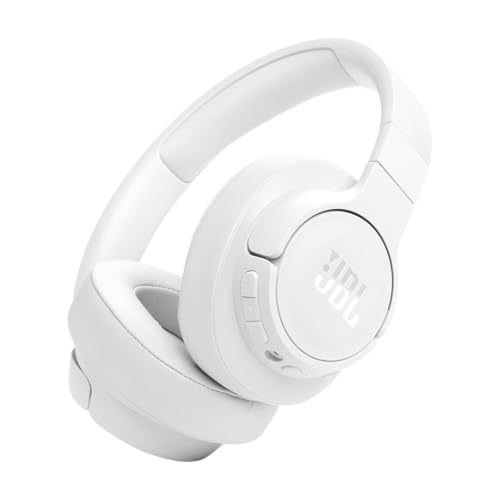 JBL Tune 770NC Noise-Cancelling Over-Ear Headphones (White)