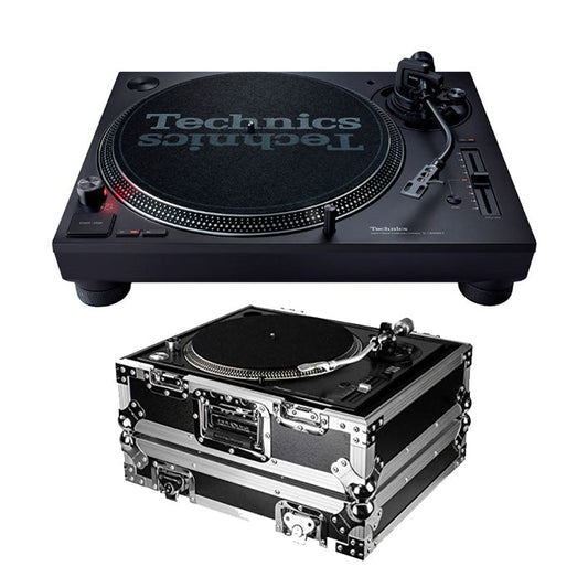 Technics SL-1200MK7 Direct Drive Turntable + Odyssey Flight Zone Universal Ata Case