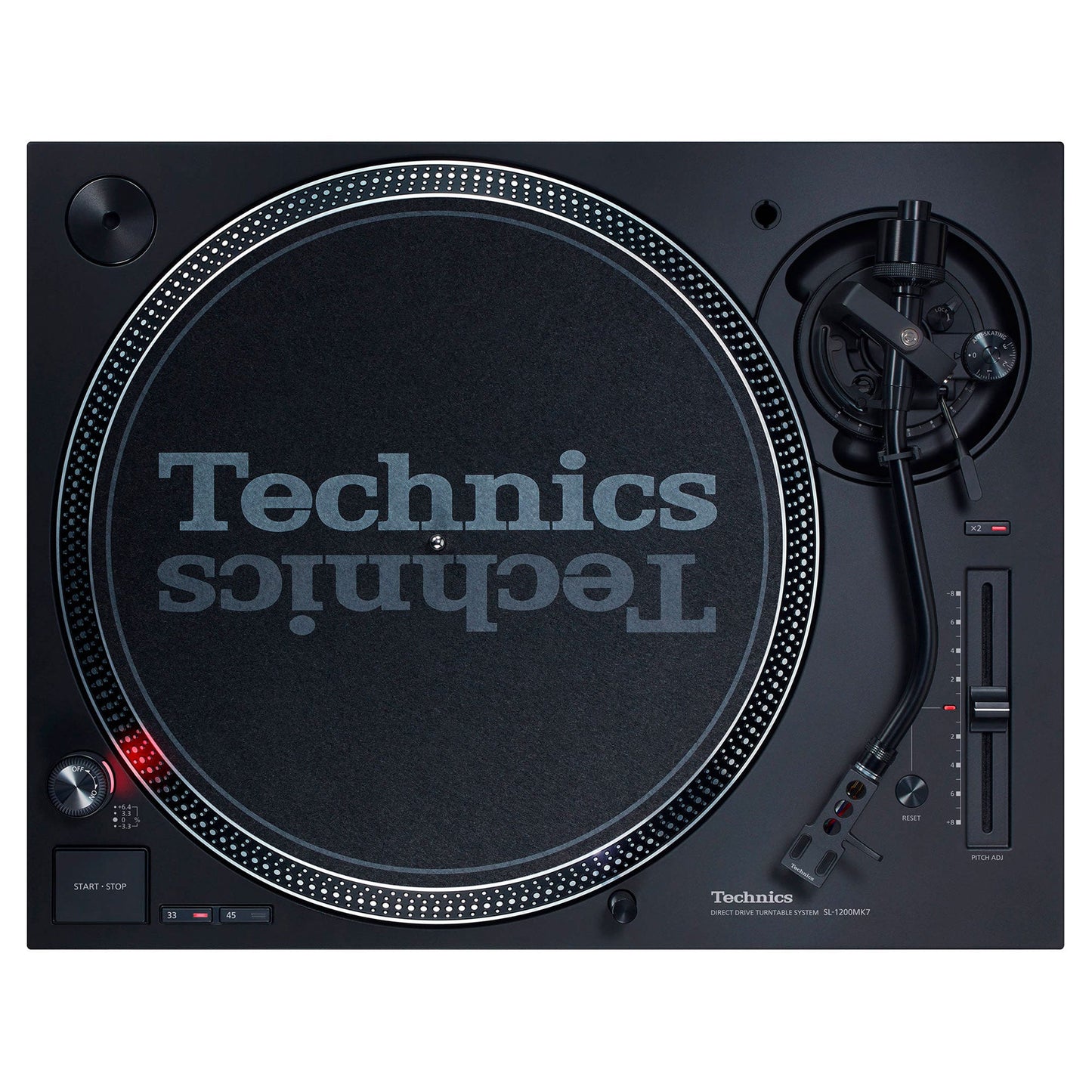 Technics SL-1200MK7 Direct Drive Turntable + Odyssey Designer DJ Universal Turntable Flight Case