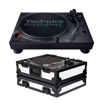 Technics SL-1200MK7 Direct Drive Turntable + Odyssey Designer DJ Universal Turntable Flight Case