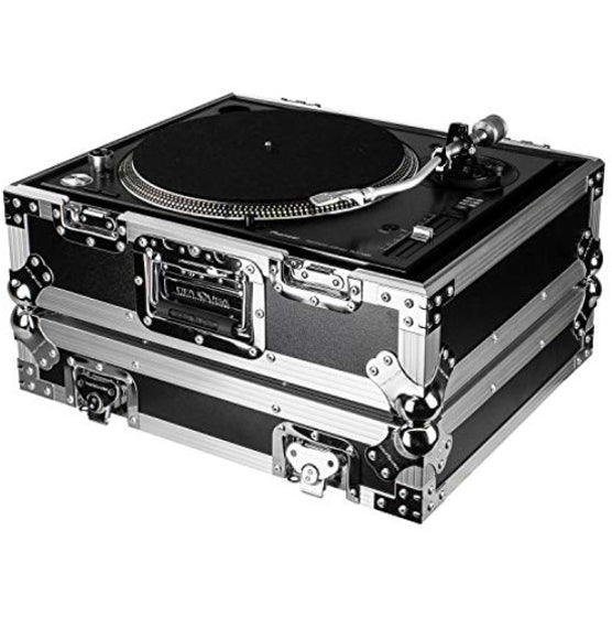 Technics SL-1200M7B Direct Drive Turntable + Odyssey Flight Zone Universal 1200 Style Dj Turntable Ata Case