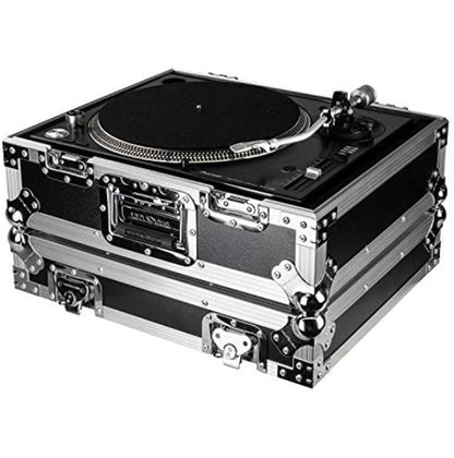 Technics SL-1200M7B Direct Drive Turntable + Odyssey Flight Zone Universal 1200 Style Dj Turntable Ata Case