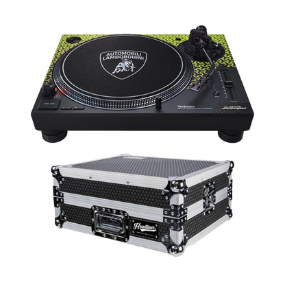 Technics SL-1200M7B Direct Drive Turntable + Headliner Turntable Flight Case