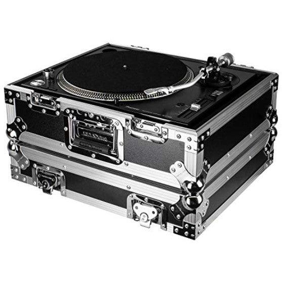 Technics SL-1200M7B Direct Drive Turntable + Odyssey Flight Zone Universal 1200 Style Dj Turntable Ata Case