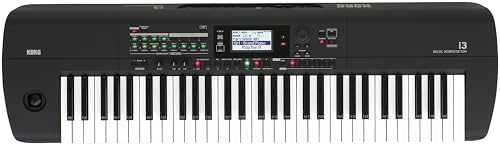 Korg i3 61-Key Music Workstation (Rubberized Matte Black)