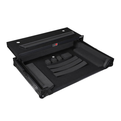 ProX Flight Style Road Case Black Finish Slim Case for Pioneer DDJ-FLX10 or DDJ-GRV6
