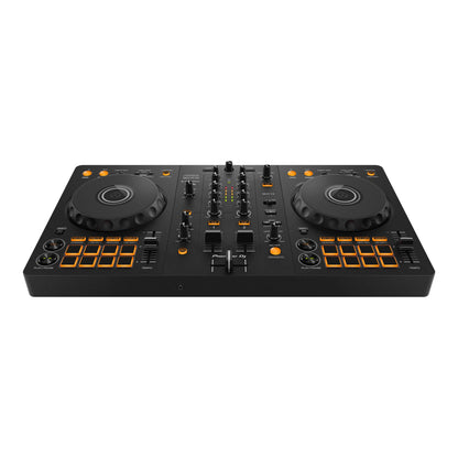 Pioneer DJ DDJ-FLX4 2-Channel DJ Controller + Icon Pro Audio HP200 Headphones + JTS TM-929 Dynamic Microphone