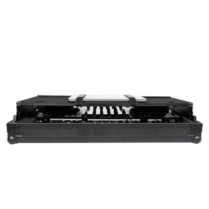 Headliner Flight Case with Laptop Platform for Pioneer DDJ-FLX10 and DDJ-1000SRT (All Black)