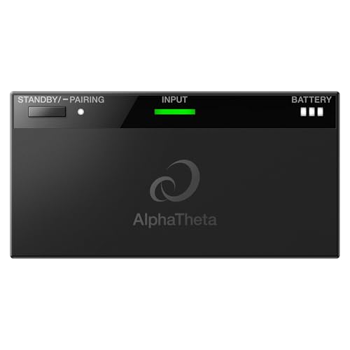 AlphaTheta Transmitter for Wireless DJ Headphones with SonicLink Technology