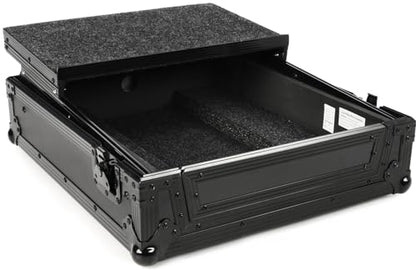 Odyssey Black Label Glide Style Flight Case for Pioneer DJM-V10 Mixer (All Black)