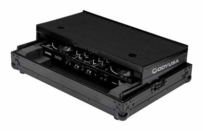 Odyssey Black Label Flight Case with Laptop Platform for Hercules Inpulse 500 & Pioneer DDJ-SR2