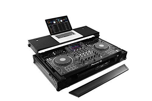 Odyssey Pioneer XDJ-XZ Black Label Glide Style Case with Wheels and 1 RU Rack (Black)