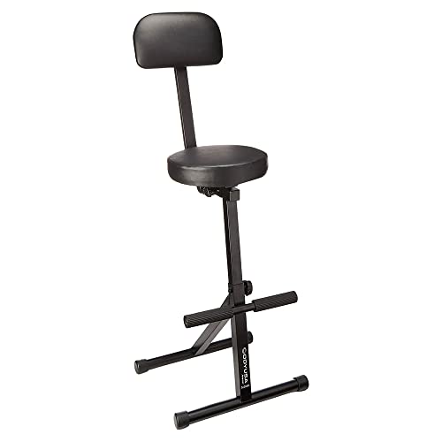 Odyssey Height-Adjustable DJ Chair (Black)