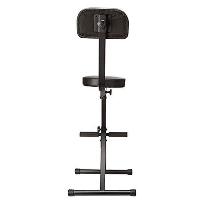 Odyssey Height-Adjustable DJ Chair (Black)