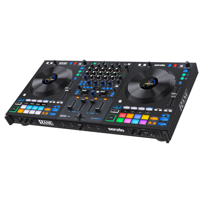 Rane Four Advanced Four-Channel Stems DJ Controller + Magma FLXGUARD DJ Controller Trolley