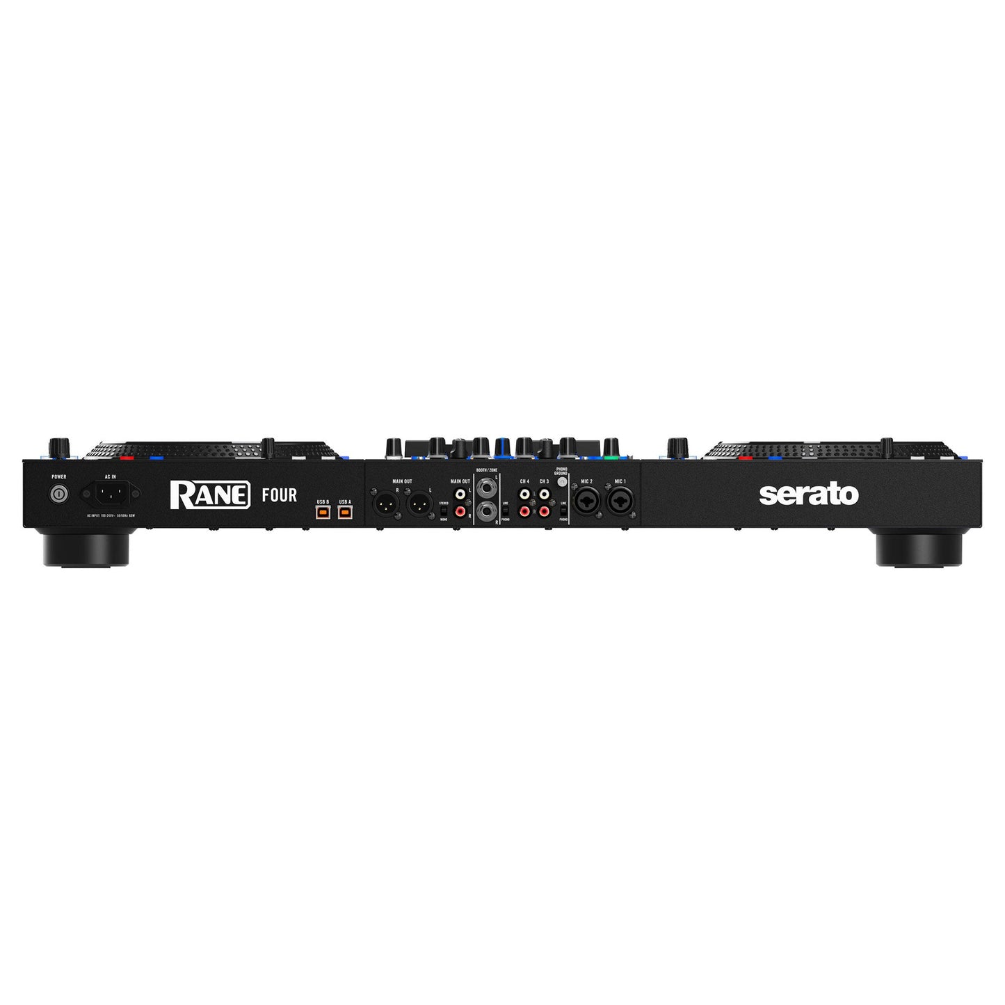 Rane Four Advanced Four-Channel Stems DJ Controller + Magma FLXGUARD DJ Controller Trolley