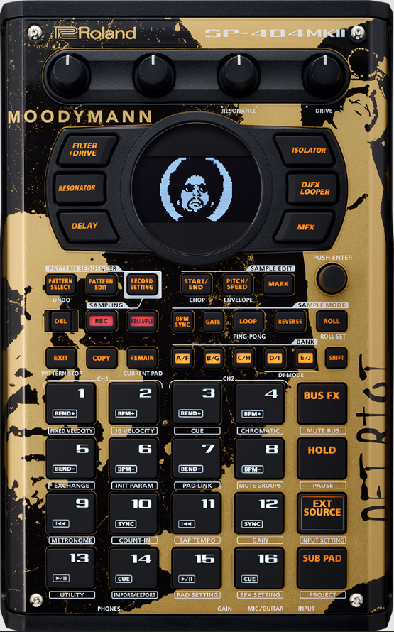 Roland SP-404MKII KDJ Records Limited Edition + Decksaver Cover
