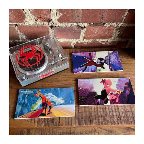 Crosley Spider-Man RSD3 Mini Turntable with 3 inch Releases