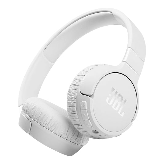 JBL Tune 660NC: Wireless On-Ear Headphones with Active Noise Cancellation - White