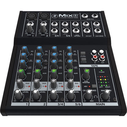 Mackie Mix8 - 8-Channel Compact Mixer (Open Box)