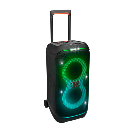 JBL Partybox Stage 320 Portable Party Speaker with Wheels - Black