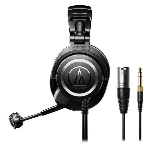 Audio-Technica ATH-M50xSTS StreamSet Headset with XLR and 3.5mm Connectors