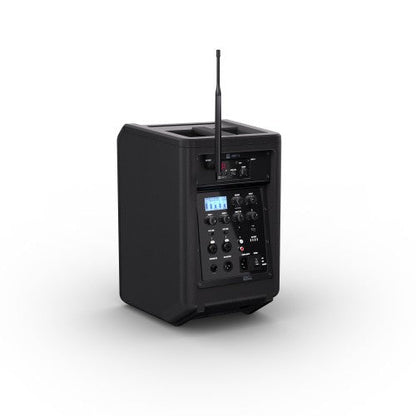 LD Systems ANNY 8 HHD B4.7 Portable Battery-Powered Bluetooth PA Loudspeaker with Handheld Microphone, Black